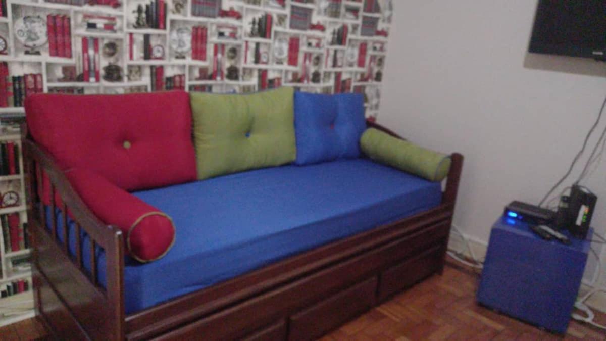 Apartamento Apartamento Inteiro Entre Gloria, Catete E Do Flamengo,ao Lado Da Lapa- Zona Sul Rio De Janeiro-rj, Banh, Coz, Sala E Río de Janeiro